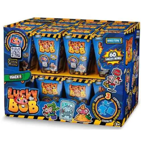 Lucky Bob Mini Figure Series 1 Mystery Box [24 Packs]