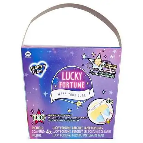 Lucky Fortune Chinese Take-Out Mystery Fortune Cookie 4-Pack