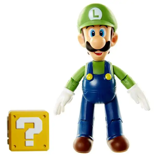 World of Nintendo Luigi Action Figure [Open Hands Version]