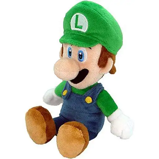 Super Mario Luigi 8-Inch Plush