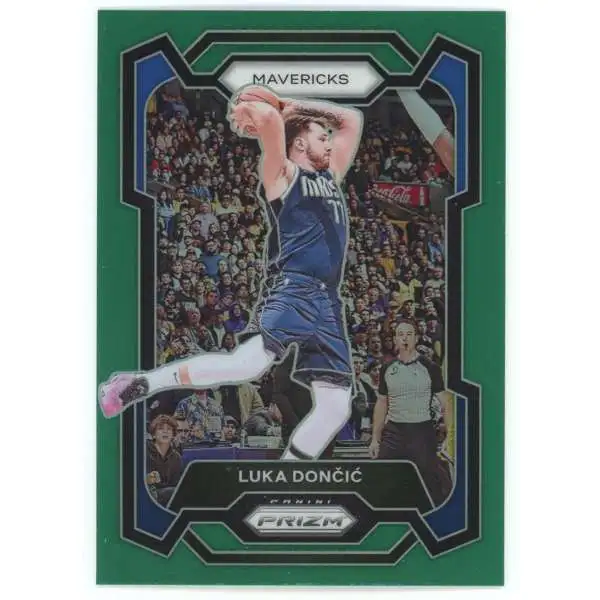 NBA 2023-24 Panini Prizm Green Luka Doncic #110