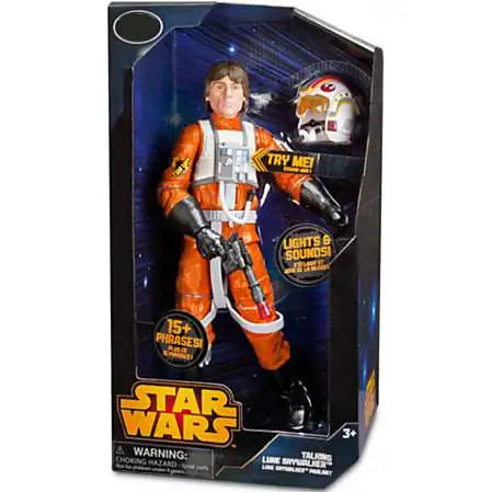 Disney Star Wars A New Hope Luke Skywalker X-Wing Pilot Exclusive Talking Action Figure [2014]