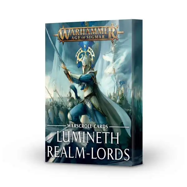 Warhammer Age of Sigmar Lumineth Realm-Lords Warscroll Cards