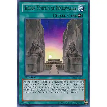 YuGiOh Trading Card Game Legacy of the Valiant Rare Hidden Temples of Necrovalley LVAL-EN066