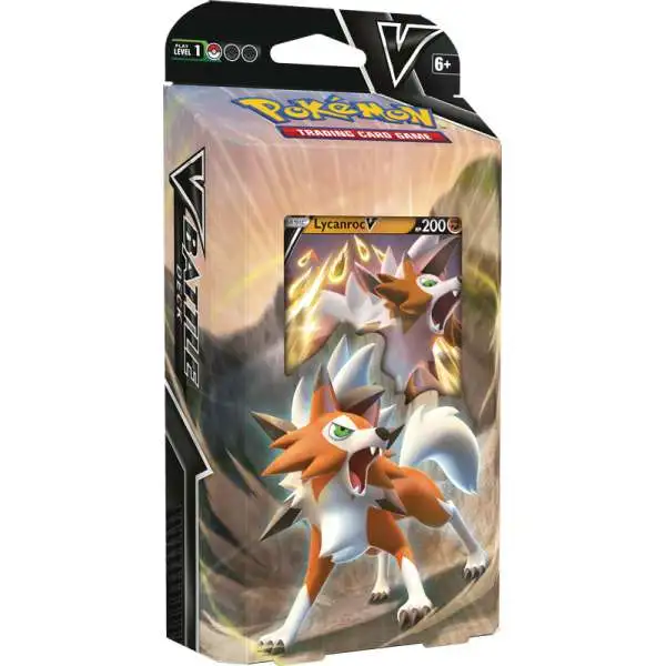 dusk lycanroc pokemon card The Pokmon Company Int. Inc. | TCG: V Battle Deck | Game | Ages 6+ | 2 Players Fighting Fighting Pokemon Trading Card Game Lycanroc