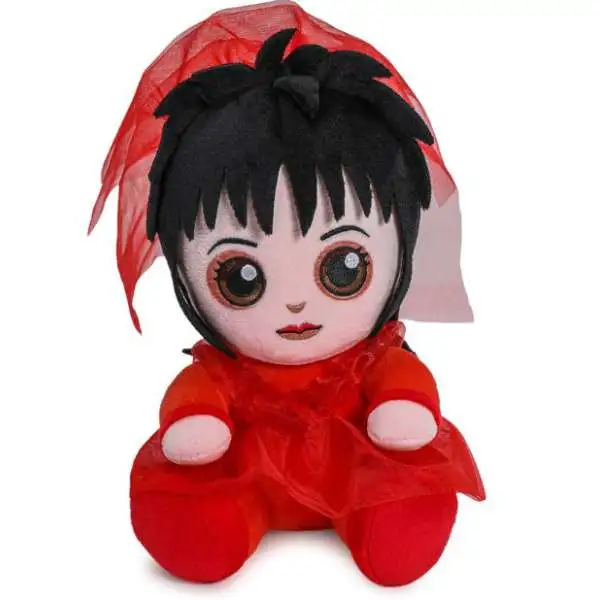 Beetlejuice Phunny Lydia Deetz 7-Inch Plush [Red Wedding Dress] (Pre-Order ships September)