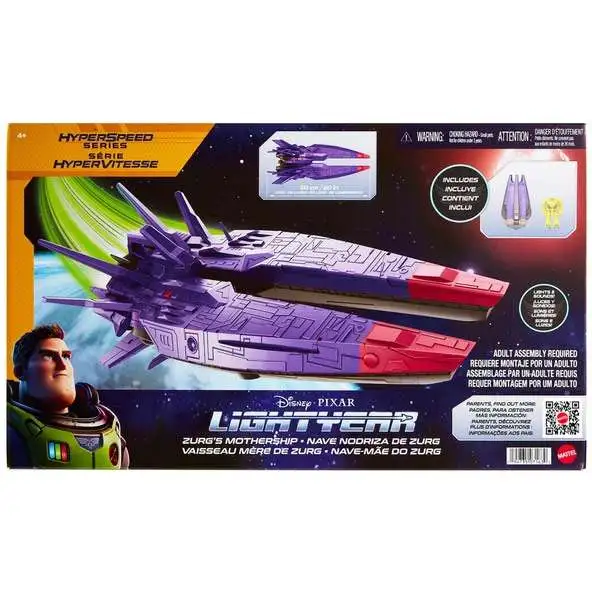 Disney / Pixar Lightyear Movie Hyperspeed Series Zurg's Mothership Vehicle