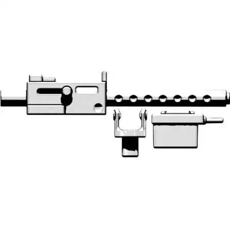 BrickArms M1919 Machine Gun 2.5-Inch [White]
