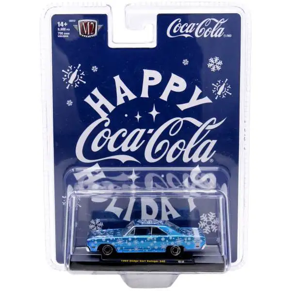 M2 Machines Coca-Cola Series 1969 Dodge Dart Swinger 340 Diecast Vehicle
