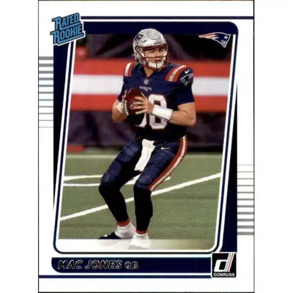 NFL 2021 Panini Donruss Football Mac Jones #255 [Rated Rookie]