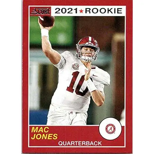 NFL 2021 Chronicles Score Draft Picks Mac Jones #66 [Rookie]