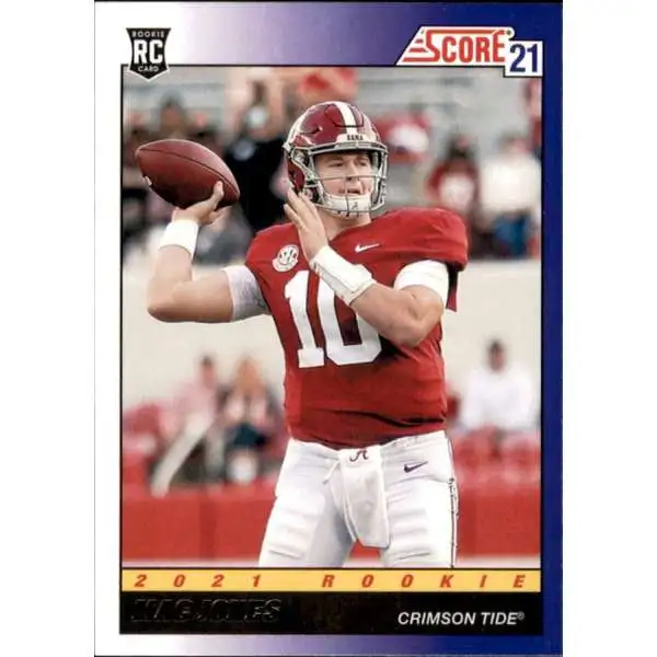 : Mac Jones 2021 NFL Draft Gold Rookie Card RC Patriots :  Everything Else