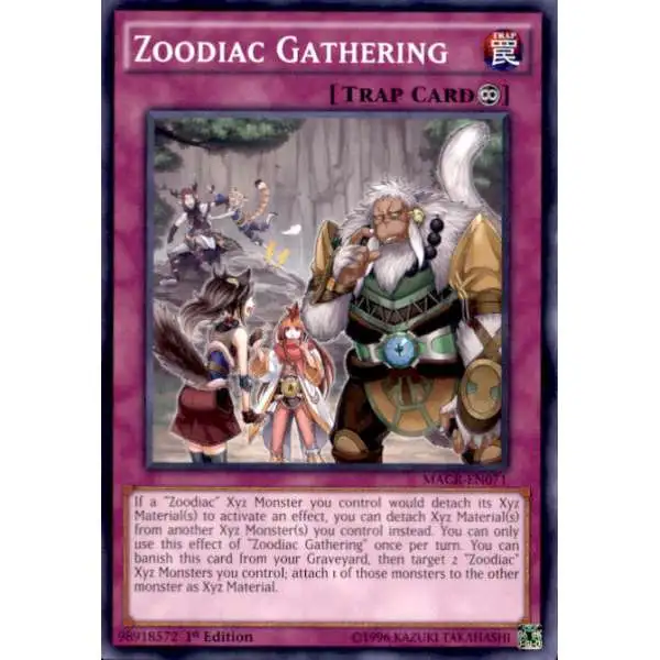 YuGiOh Trading Card Game Maximum Crisis Single Card Common Zoodiac