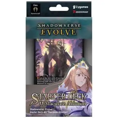 Shadowverse: Evolve Trading Card Game Maculate Ablution Evolve #06