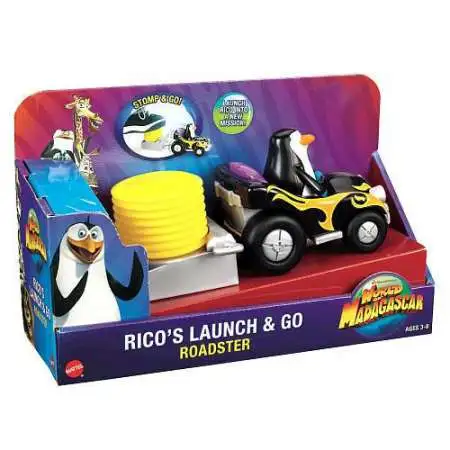 World of Madagascar Rico's Launch & Go Roadster Exclusive