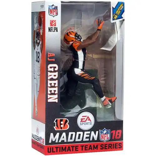 McFarlane Toys NFL Cincinatti Bengals EA Sports Madden 18 Ultimate Team Series 1 AJ Green Action Figure [Black Uniform Chase]
