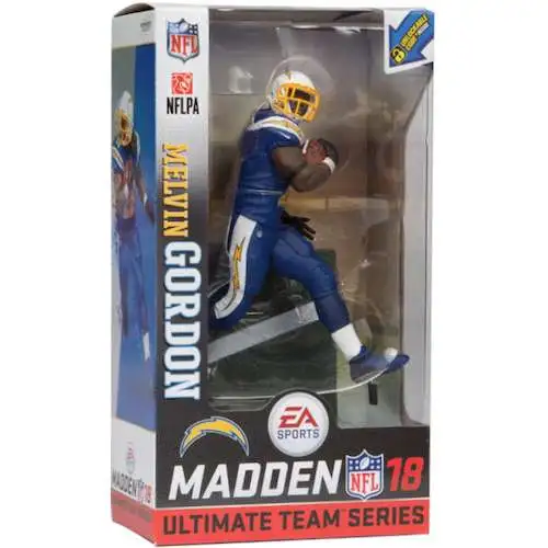 McFarlane Toys NFL Los Angeles Chargers EA Sports Madden 18 Ultimate Team Series 1 Melvin Gordon Action Figure