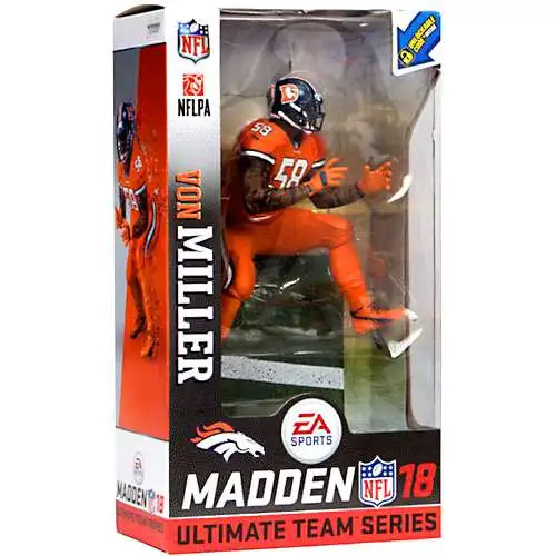 McFarlane Toys NFL Denver Broncos EA Sports Madden 18 Ultimate Team Series 1 Von Miller Action Figure