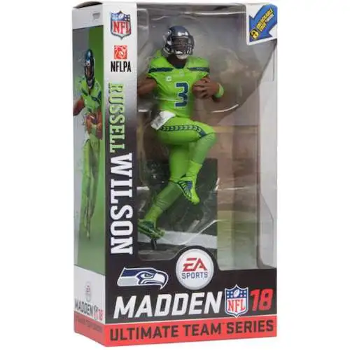 McFarlane Toys NFL Seattle Seahawks EA Sports Madden 18 Ultimate Team Series 1 Russell Wilson Action Figure