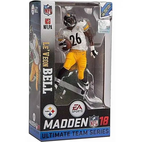 McFarlane Toys NFL Pittsburgh Steelers EA Sports Madden 18 Ultimate Team Series 2 Le'Veon Bell Action Figure [White Jersey]
