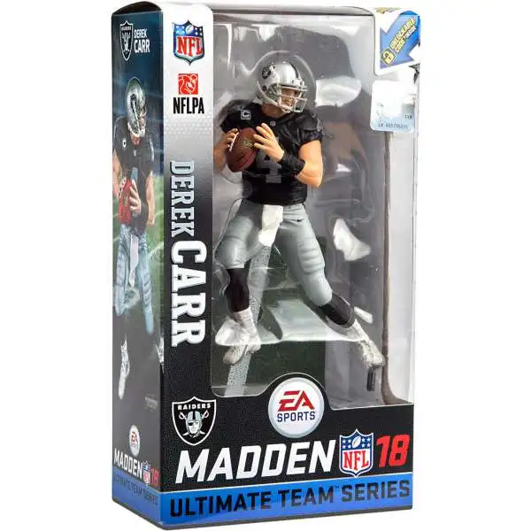 McFarlane Toys NFL Oakland Raiders EA Sports Madden 18 Ultimate Team Series 2 Derek Carr Action Figure