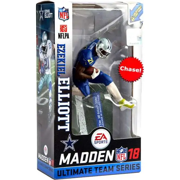 McFarlane Toys NFL Dallas Cowboys EA Sports Madden 18 Ultimate Team Series 2 Ezekiel Elliott Action Figure [Pro Bowl Jersey Chase Version]