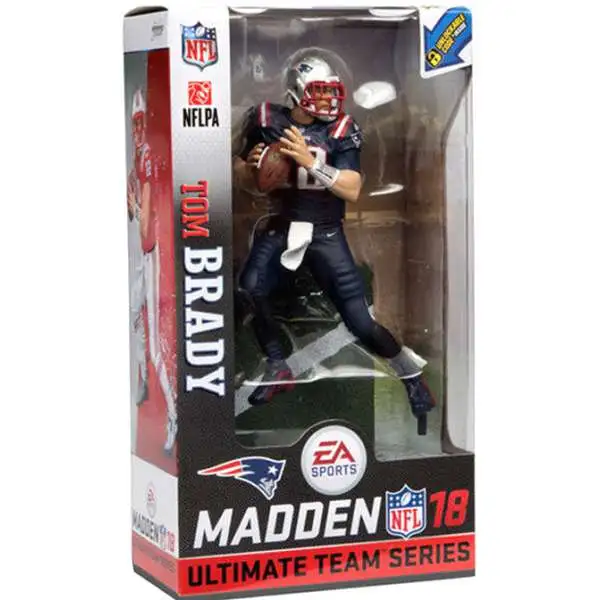 McFarlane Toys NFL New England Patriots EA Sports Madden 18 Ultimate Team Series 1 Tom Brady Action Figure