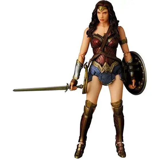 DC Batman v Superman: Dawn of Justice MAFEX Wonder Woman Exclusive Action Figure No.024 [Dawn of Justice, Damaged Package]