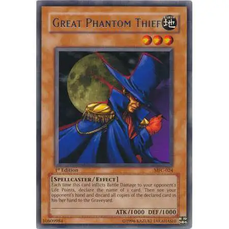 YuGiOh Magician's Force Rare Great Phantom Thief MFC-024