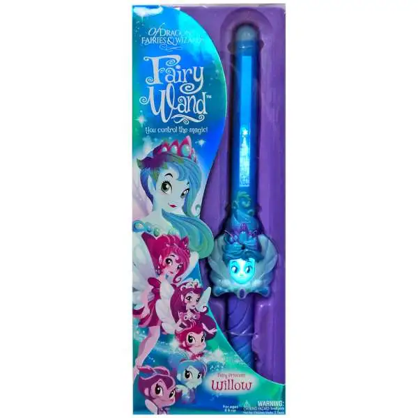 Of Dragons, Fairies & Wizards Willow Magic Fairy Wand [Blue]