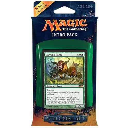 MtG 2014 Core Set Bestial Strength Intro Pack