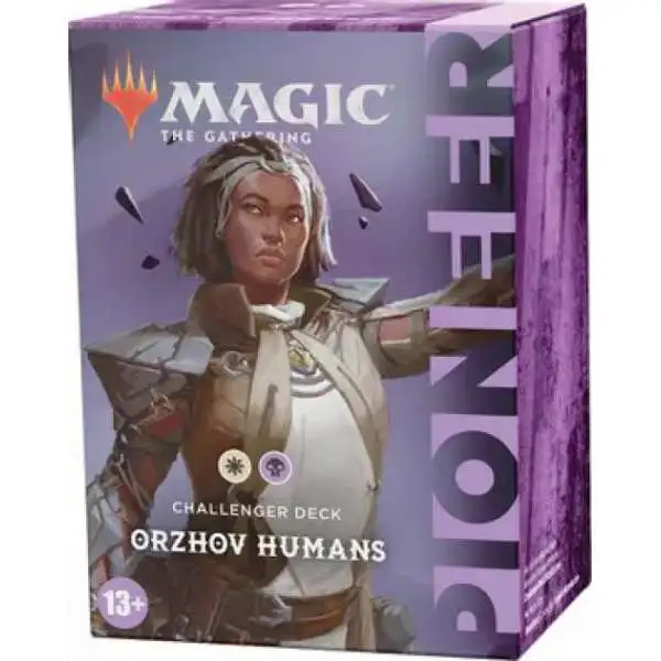 MtG Trading Card Game 2022 Pioneer Orzhov Humans Challenger Deck