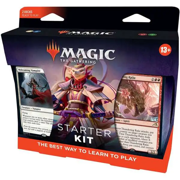 Magic The Gathering Trading Card Game 2023 2 Player Decks Starter Kit Learn To Play With 2 Ready