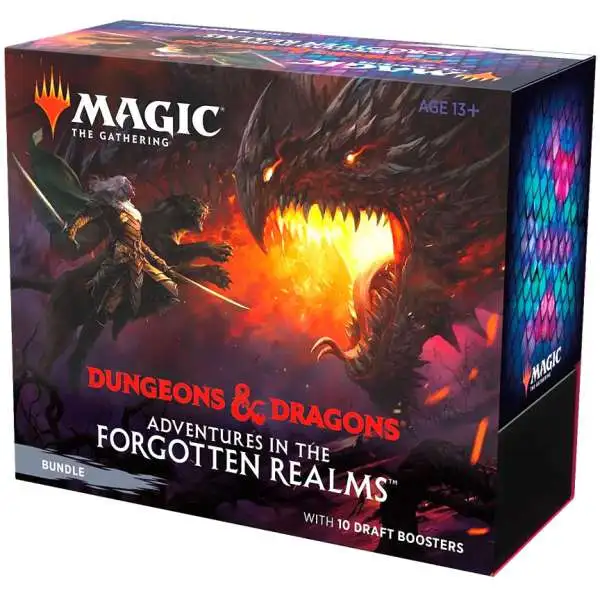 MtG Adventures in the Forgotten Realms Bundle [Includes 10 DRAFT Booster Packs]