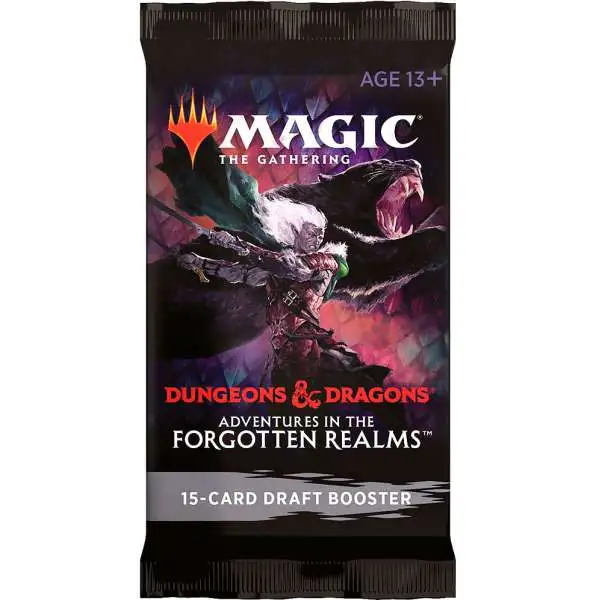 MtG Adventures in the Forgotten Realms DRAFT Booster Pack [15 Cards]