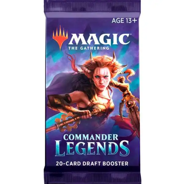 MtG Commander Legends DRAFT Booster Pack [20 Cards]