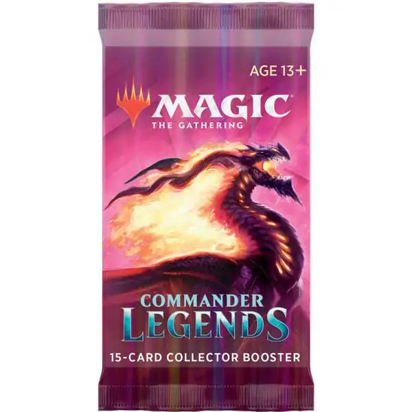 MtG Commander Legends COLLECTOR Booster Pack [15 Cards]