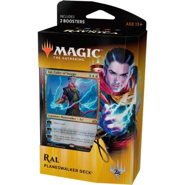 MtG Guilds of Ravnica Ral Zarek Planeswalker Deck [Comes with 2 Boosters!]