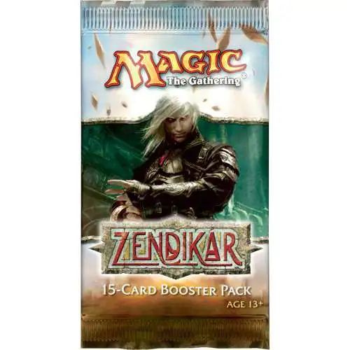 MtG Zendikar Booster Pack [15 Cards]