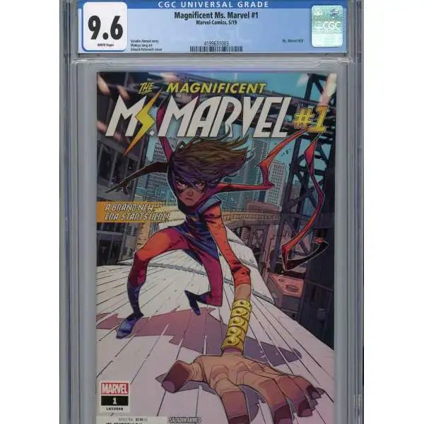Magnificent Ms. Marvel #1 2019 Comic Book [CGC 9.6]