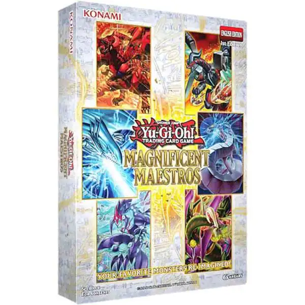 YuGiOh Magnificent Maestros Booster Box [3 Packs, 5 Cards Per Pack] (Pre-Order ships November)