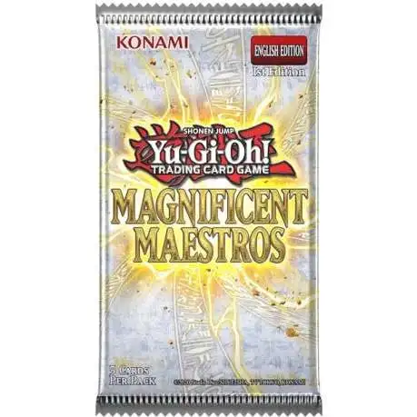 YuGiOh Magnificent Maestros Booster Pack [5 Cards] (Pre-Order ships November)