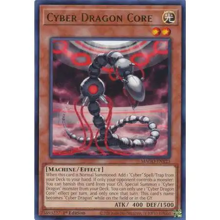 YuGiOh Maximum Gold Rare Cyber Dragon Core MAGO-EN123
