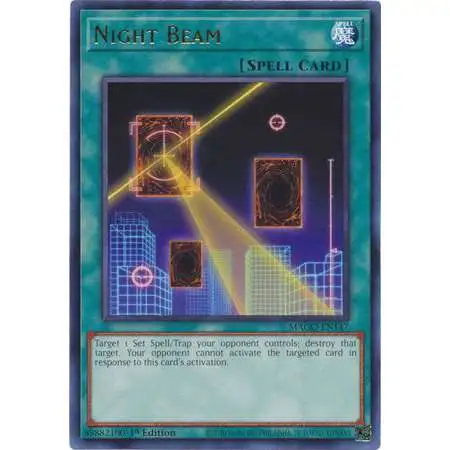 YuGiOh Maximum Gold Rare Night Beam MAGO-EN147