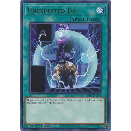 YuGiOh Maximum Gold Rare Unexpected Dai MAGO-EN151