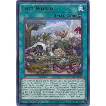 YuGiOh Maximum Gold Rare Lost World MAGO-EN154