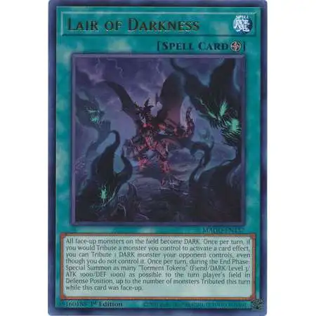 YuGiOh Maximum Gold Rare Lair of Darkness MAGO-EN157