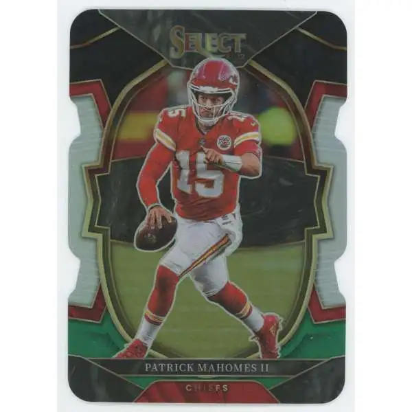 NFL 2023 Panini Phoenix Black & Green Die-Cut Patrick Mahomes II #20