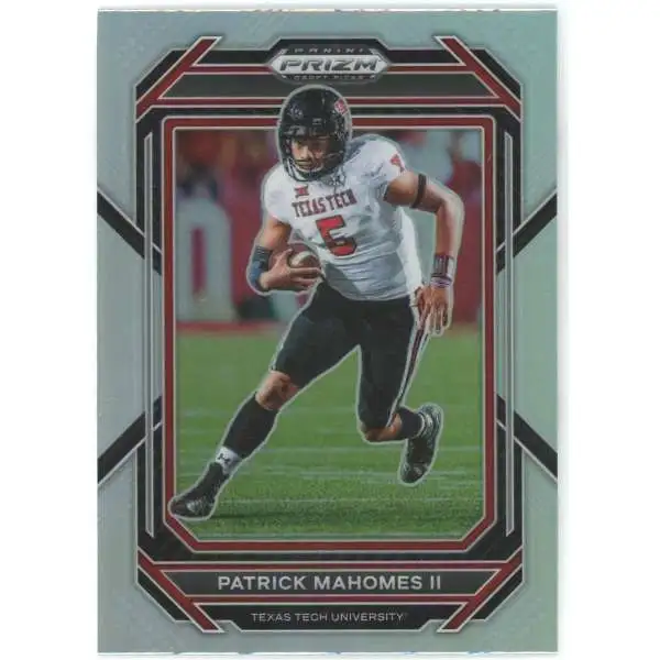 NFL 2023 Panini Prizm Draft Picks Silver Patrick Mahomes II #81