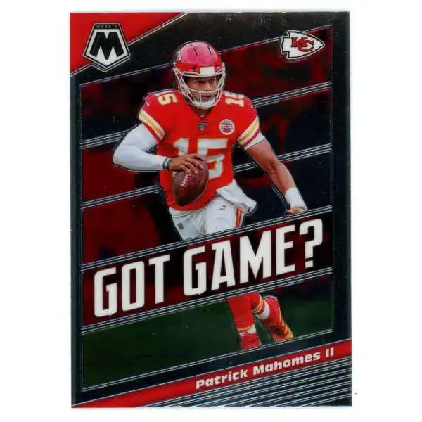 NFL 2020 Panini Mosaic Got Game? Patrick Mahomes II GG16